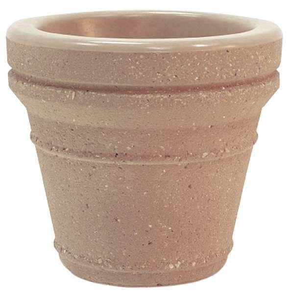 Planter, Round, 20in.Lx20in.Wx18in.H, Wausau Tile, Mfr#: TF4043W22