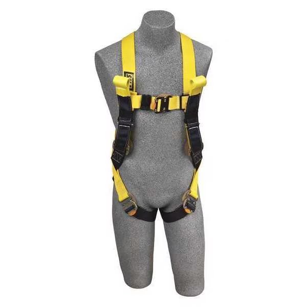 Arc Flash Rescue Full Body Harness, Vest Style, XL, Nylon, Yellow, 3M DBI-SALA, Mfr# 1110782