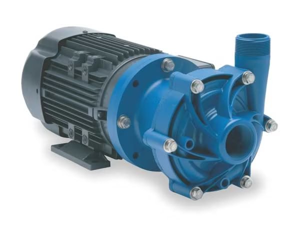 1 HP PP Magnetic Drive Pump 208-230/460V 1-1/2