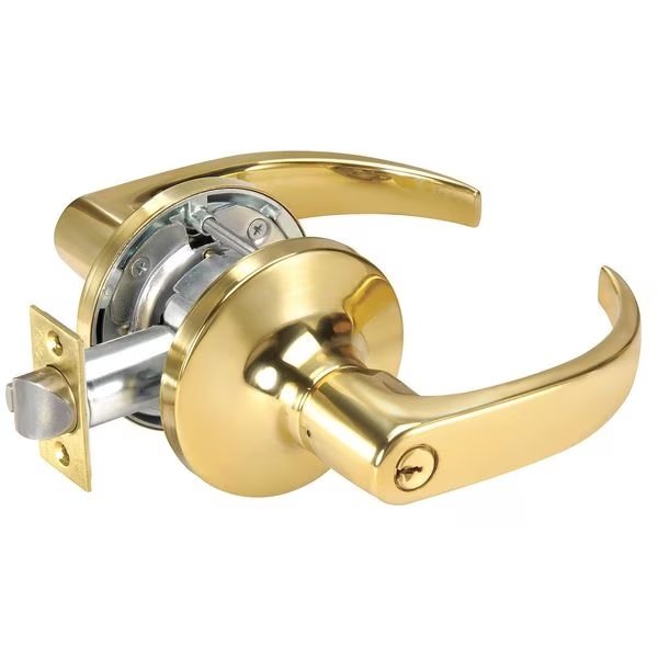 Lever Lockset, Mechanical, Entrance, YALE, Mfr# PB5407LN x 605