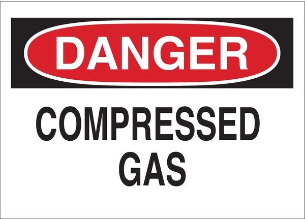 Danger Sign, 7 in H, 10 in W, Rectangle, English, 40885, BRADY, Mfr# 40885