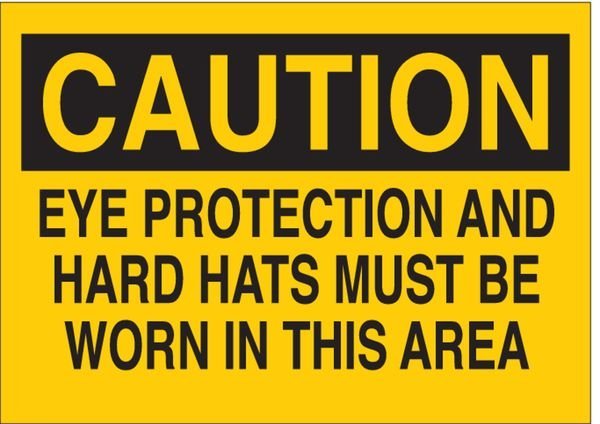 Caution Sign, 10X14