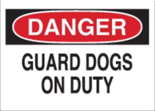 Danger Sign, 7X10