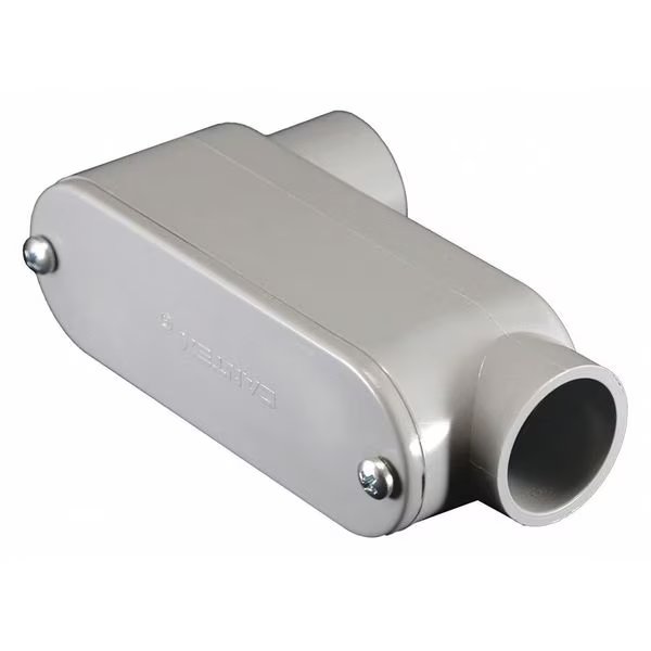 Conduit Outlet Body, PVC, LB, Conduit Outlet Hub Size: 2
