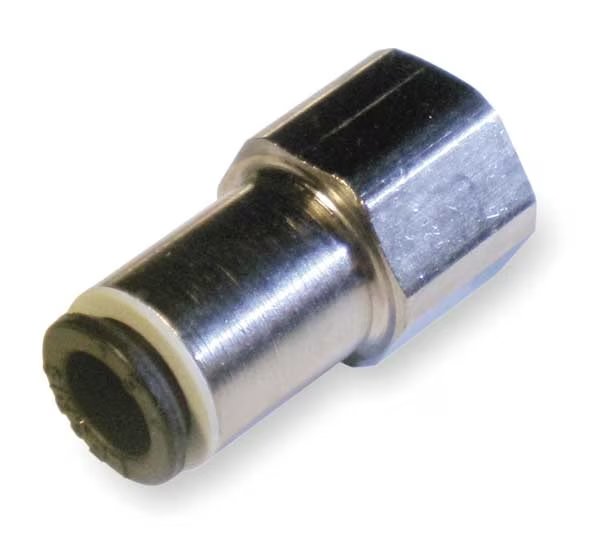 Female Connector, Tube 10mm, Pipe 3/8, PK10, LEGRIS, Mfr# 3114 10 17