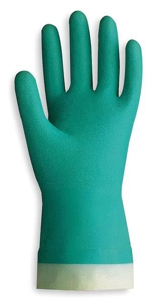 Chemical Resistant Gloves, Nitrile, S, PR, SHOWA, Mfr# 730-07-V