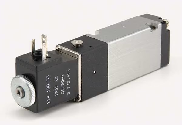 Solenoid Air Control Valve, 18mm, 24VDC, ARO, Mfr# M819SS-024-D