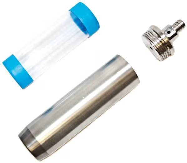 Cup and Cap, Dia 2 1/2 In, Length 6 In, Ams, Mfr#: 404.51