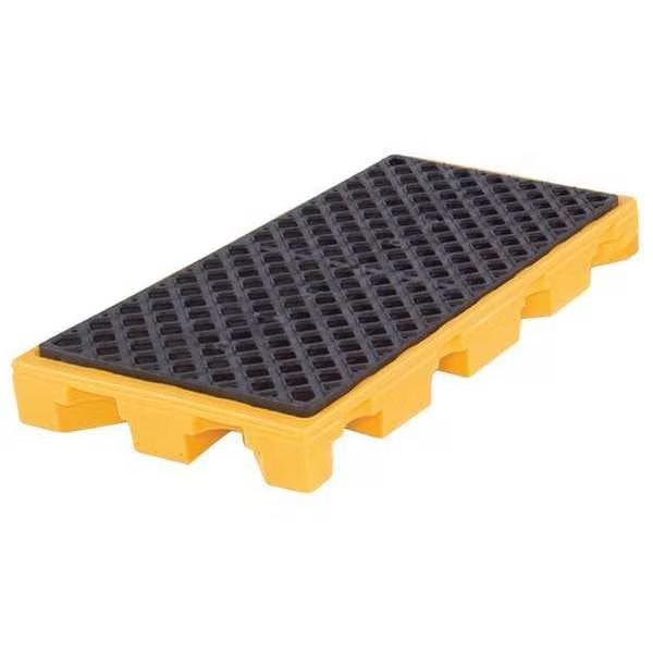 Drum Spill Deck, 22 gal Spill Capacity, 2 Drum, 3000 lb., Polyethylene, ULTRATECH, Mfr# 1086