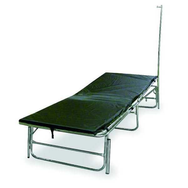 Portable Medical Field Cot with IV Pole, Fsi, Mfr#: F-EM-262A