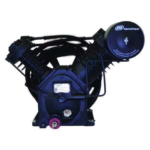Air Compressor Pump, 7 1/2 hp, 10 hp, 2 Stage, 74 oz Oil Capacity, 2 Cylinder, Ingersoll-Rand, Mfr#: 2545