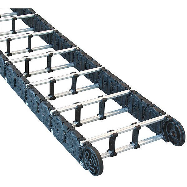 Varitrak MC, Open, Nylon/Alum, W7.93In, L1Ft, KABELSCHLEPP, Mfr# MC0650-6.75-RS-220-2V1