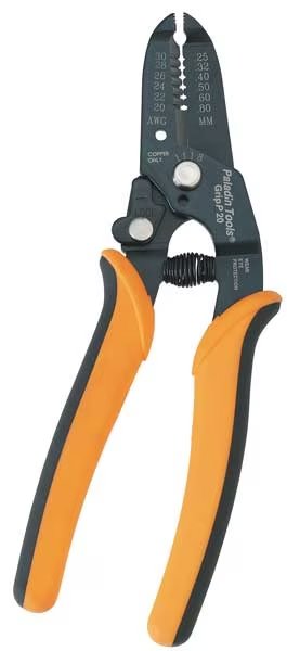 7 in Wire Stripper Solid: 30 to 20 AWG, Stranded: 22 to 32 AWG, PALADIN, Mfr# 1118