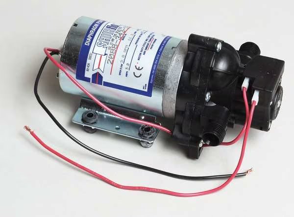 Pump, Diaphragm, 12 Vdc, Shurflo, Mfr#: 2088-343-135