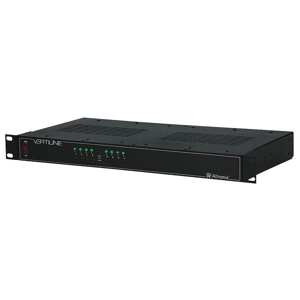 Power Supply 8PTC 24Vac @ 10A Rack, Altronix, Mfr#: VERTILINE83CD
