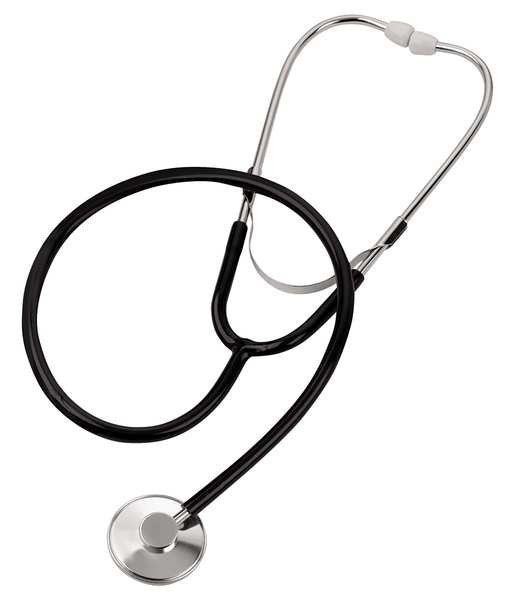 Nurse Stethoscope, Adult, Black, Mabis, Mfr#: 10-428-020