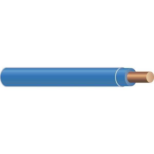 Building Wire, THHN, 14 AWG, 2,500 ft, Blue, Nylon Jacket, PVC Insulation, SOUTHWIRE, Mfr# 11582405