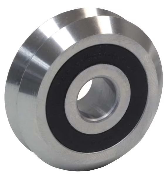 Washdown Guide Wheel, Size 3, Bore.4724 In, Bishop-Wisecarver, Mfr#: WDW3SSX