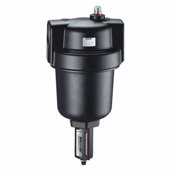 Pneumatic Oil Filter, 2 In. NPT, 300 cfm, SPEEDAIRE, Mfr# 4ZL21