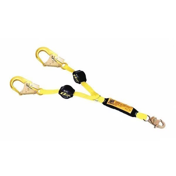 Shock Absorbing Lanyard, 6 ft., 310 lb. Weight Capacity, 3M Dbi-Sala, Mfr#: 1241482