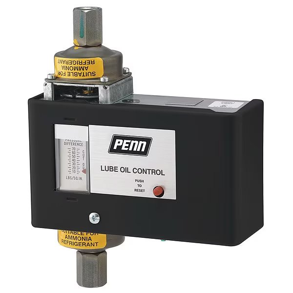 Lube Oil Control, 8 to 70 PSI, Johnson Controls, Mfr#: P28AN-1C