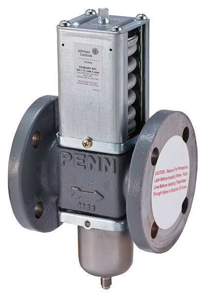 Water Regulating Valve, 2 Way, Flange, Johnson Controls, Mfr#: V246GR1-001C