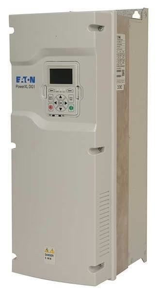 Variable Freq Drive, 30 HP, 46A, 380-500VAC, Eaton, Mfr#: DG1-34046FB-C21C