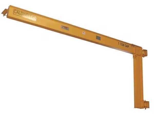 Jib, Wall Mount, Cap 1000Lb, Weight 740Lb, Caldwell, Mfr#: E180-1/2-16