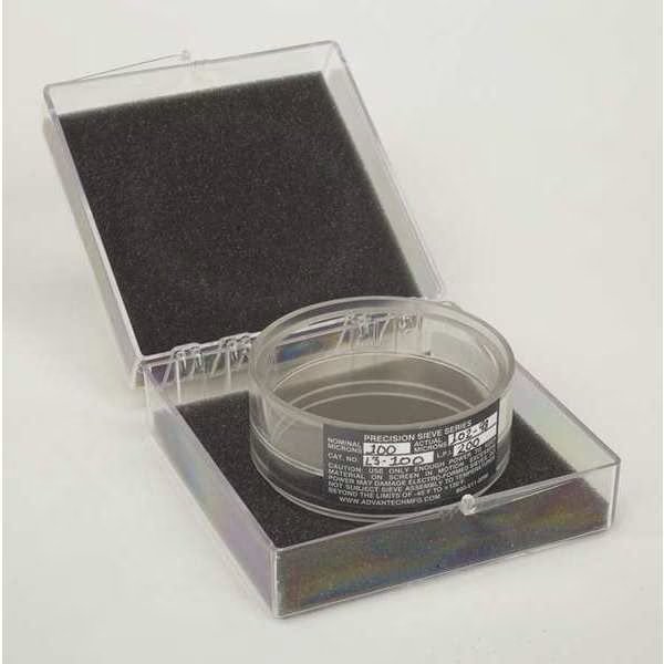 Testing Sieve, Acrylic, 80 micron, ADVANTECH, Mfr# L3-M80