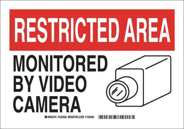 Security Sign, 10X14