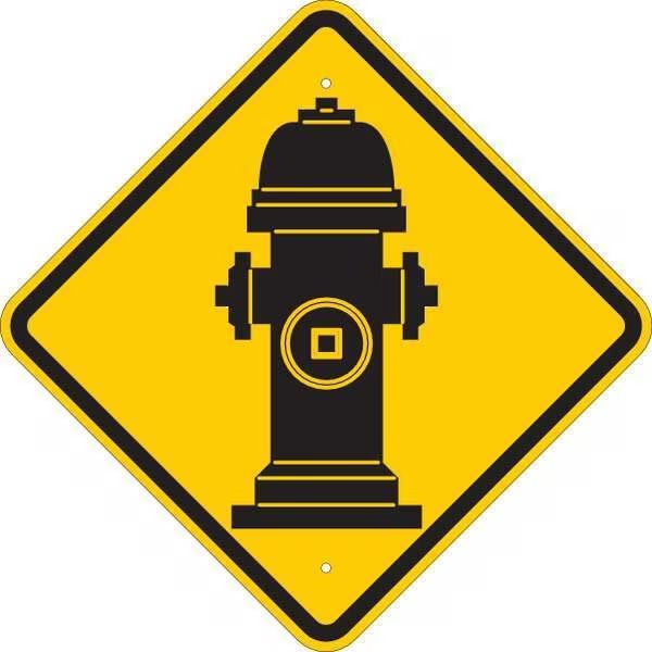 Traffic Sign, 24 in H, 24