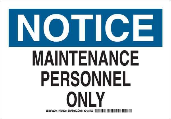 Admittance Sign, 7X10