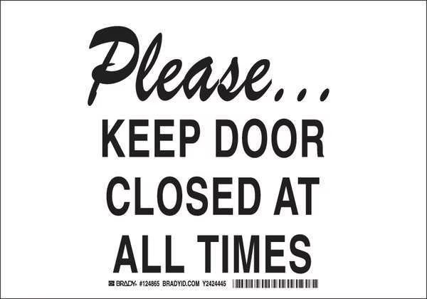 Admittance Sign, 10X14