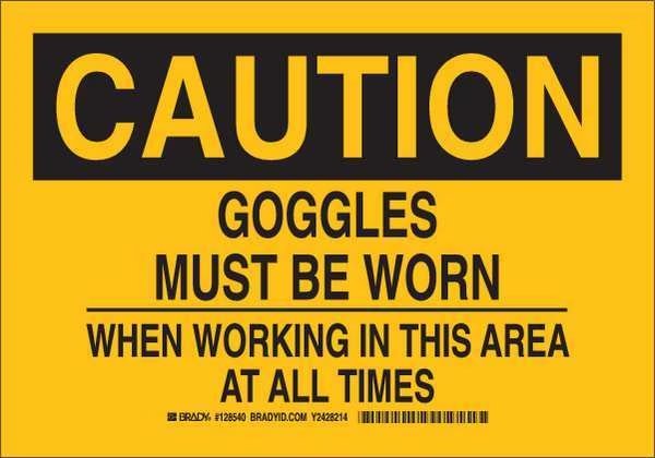 Caution Sign, 10X14