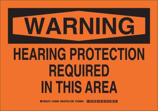 Warning Sign, 7X10