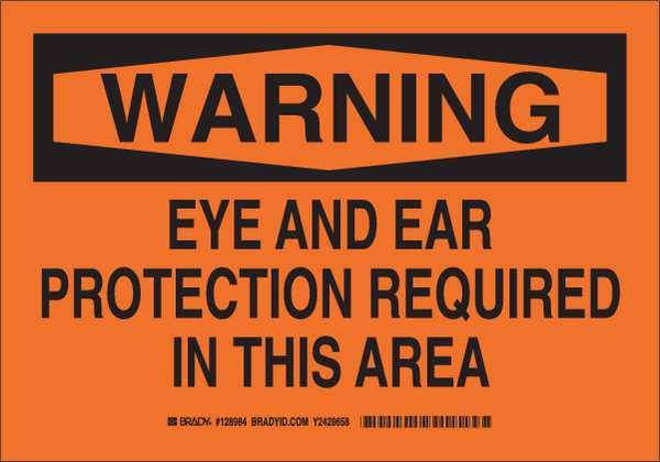 Warning Sign, 7X10