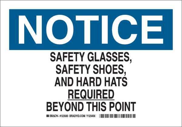 Notice Sign, 7X10