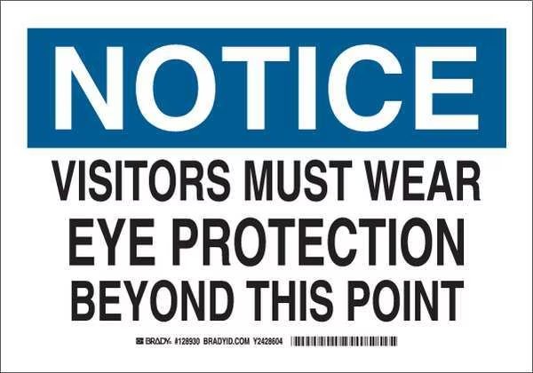 Notice Sign, 7X10