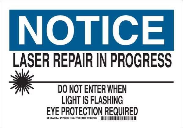 Notice Sign, 10X14