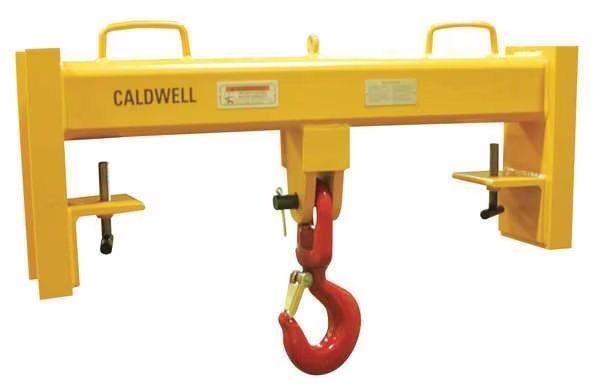 Forklift Beam, Swivel Hook, Cap 30,000 lb, Caldwell, Mfr#: 10S-15-36