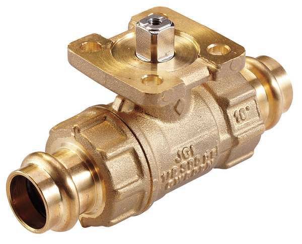 Ball Valve, 2 Way, SS Trim, Press End 1/2, Johnson Controls, Mfr#: VG1295AD