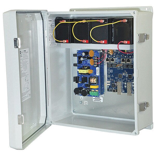 PoE Switch, Camera Inputs 4, Load 120W, Altronix, Mfr#: NetWaySP4WPX