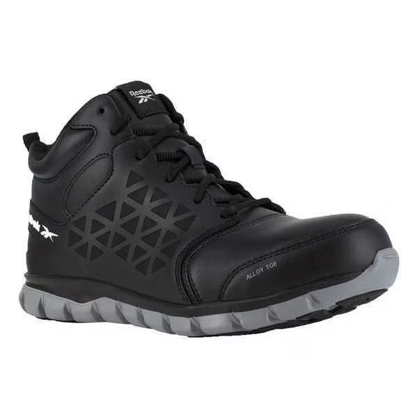 Work Shoes, 14 Size, Black, Alloy, Mens, PR, REEBOK, Mfr# RB4142