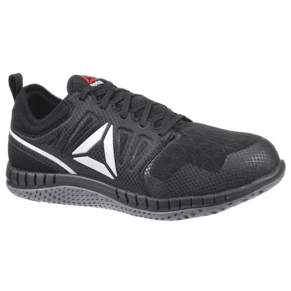 Work Shoes, 5 Size, Gray, Steel, Mens, PR, REEBOK, Mfr# RB4251