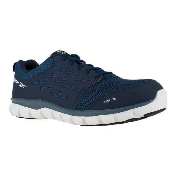 Work Shoes, 11-1/2, W, Navy, Alloy, Mens, PR, REEBOK, Mfr# RB4043