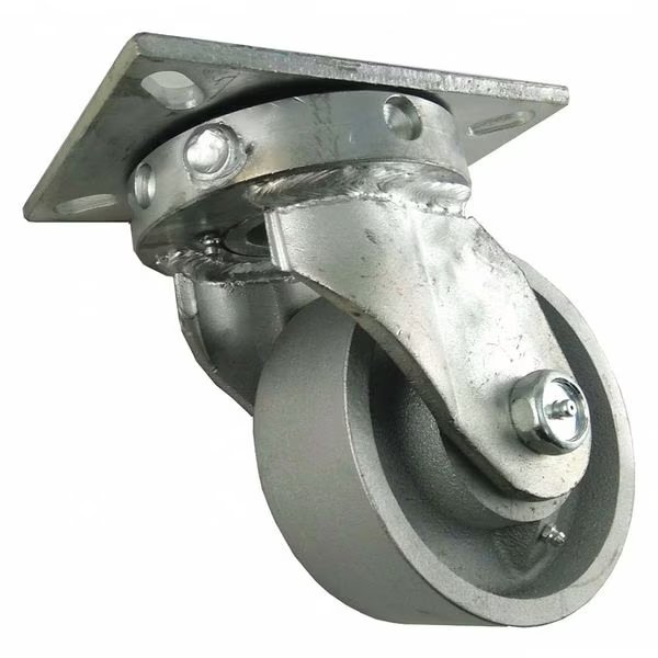 Plate Caster, Heavy-Duty, 6