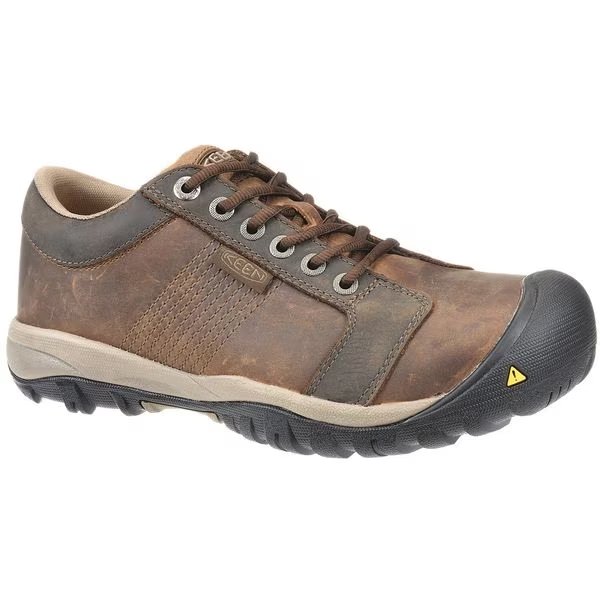 Size 13 Men's Oxford Shoe Aluminum Work Shoe, Cascade Brown, KEEN, Mfr# 1017824