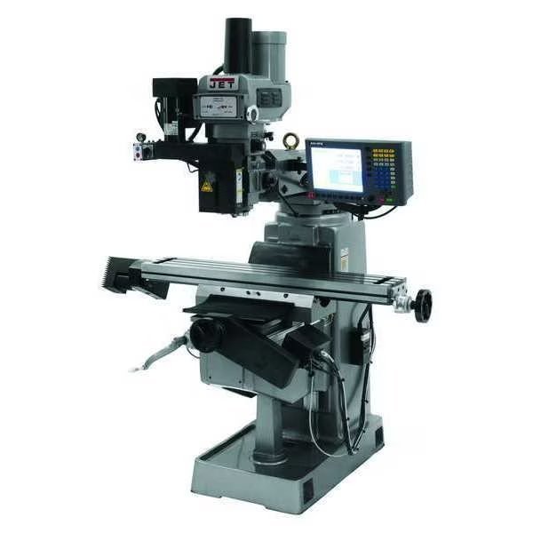 Vertical Mill Machine, 3Ph, 3HP, 230/460V, Jet, Mfr#: 690948