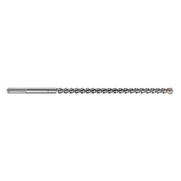 SDS Max DrillBit, 5/8x15-1/2x21in, 4Cutter, CENTURY DRILL & TOOL, Mfr# 83702