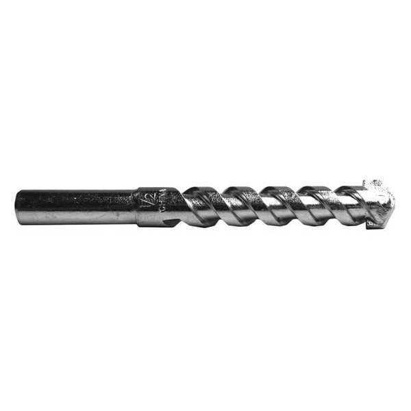 Fast Spiral Masonry Drill, 1/2x2-1/4x4in., CENTURY DRILL & TOOL, Mfr# 84432